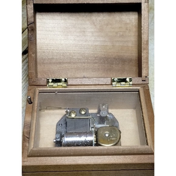 Vtg Hummel Kids Wood Music Box Japan  (ebab) - Picture 3 of 8